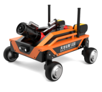 隨車速攻機(jī)器人便攜式電動(dòng)輪式四驅(qū)滅火機(jī)器人(第3代，輪式）