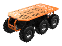 6X6差速輪式機器人底盤