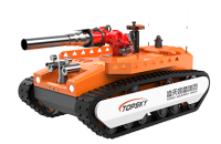 防爆消防滅火偵察機器人【大流量】 (360&deg;升降云臺探測裝置+語音控制）