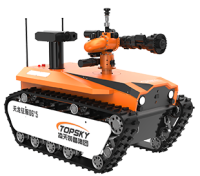 防爆消防滅火偵察機器人（D6中型，全功能款，雙向語音對講+語音控制+漏電探測+火焰識別+自主跟隨+半自住行走）